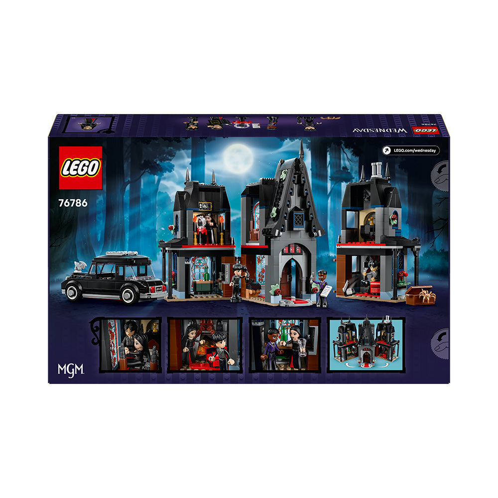 LEGO® Wednesday Morticia’s Cottage Halloween Gift, Model Building Kit 76786
