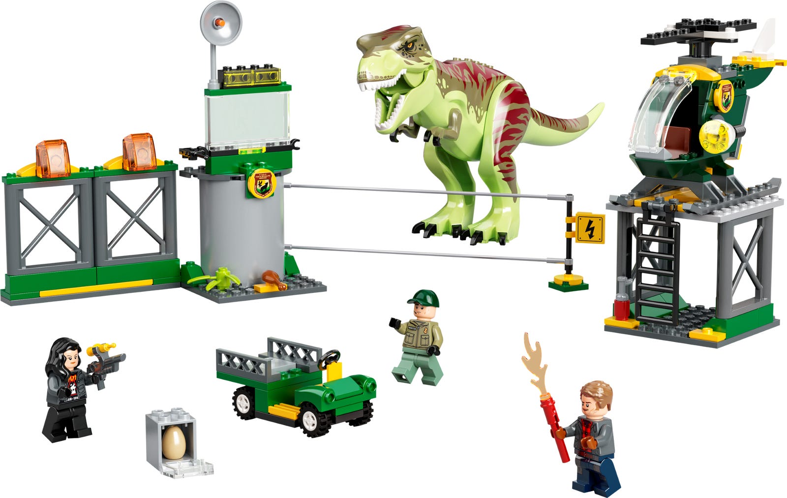 LEGO T.rex Dinosaur Breakout — Set 76944