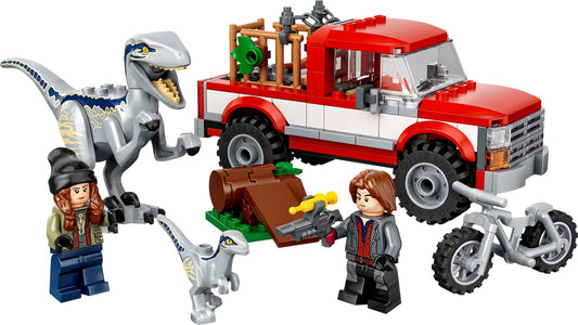 LEGO Blue & Beta Velociraptor Capture — Set 76946