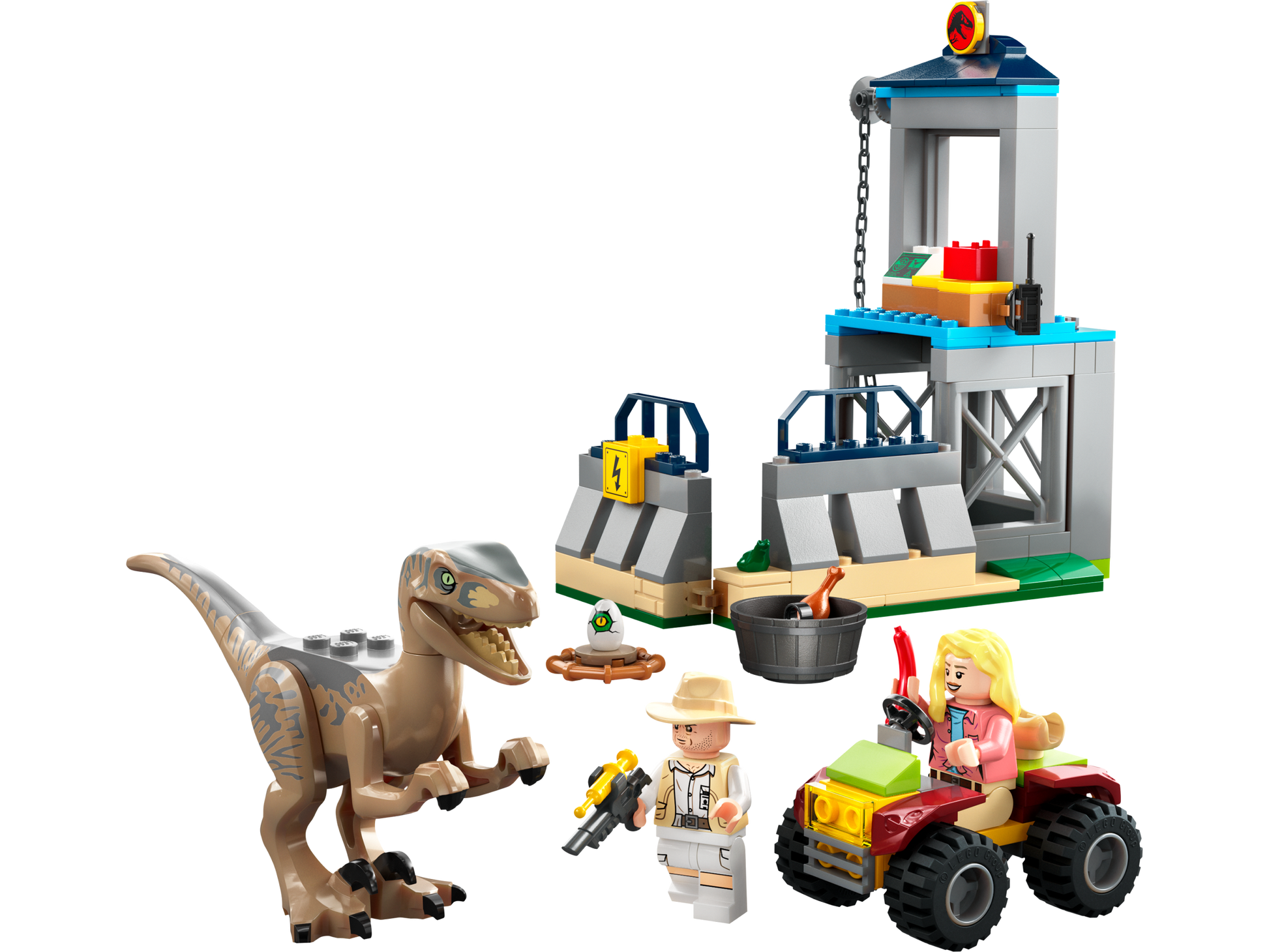 LEGO Velociraptor Escape — Set 76957