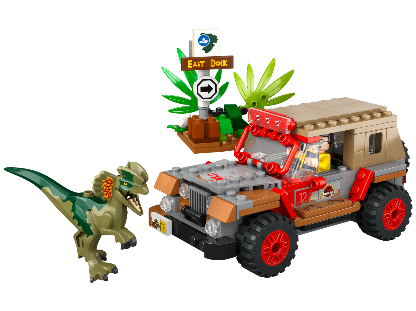 LEGO Dilophosaurus Ambush​ — Set 76958