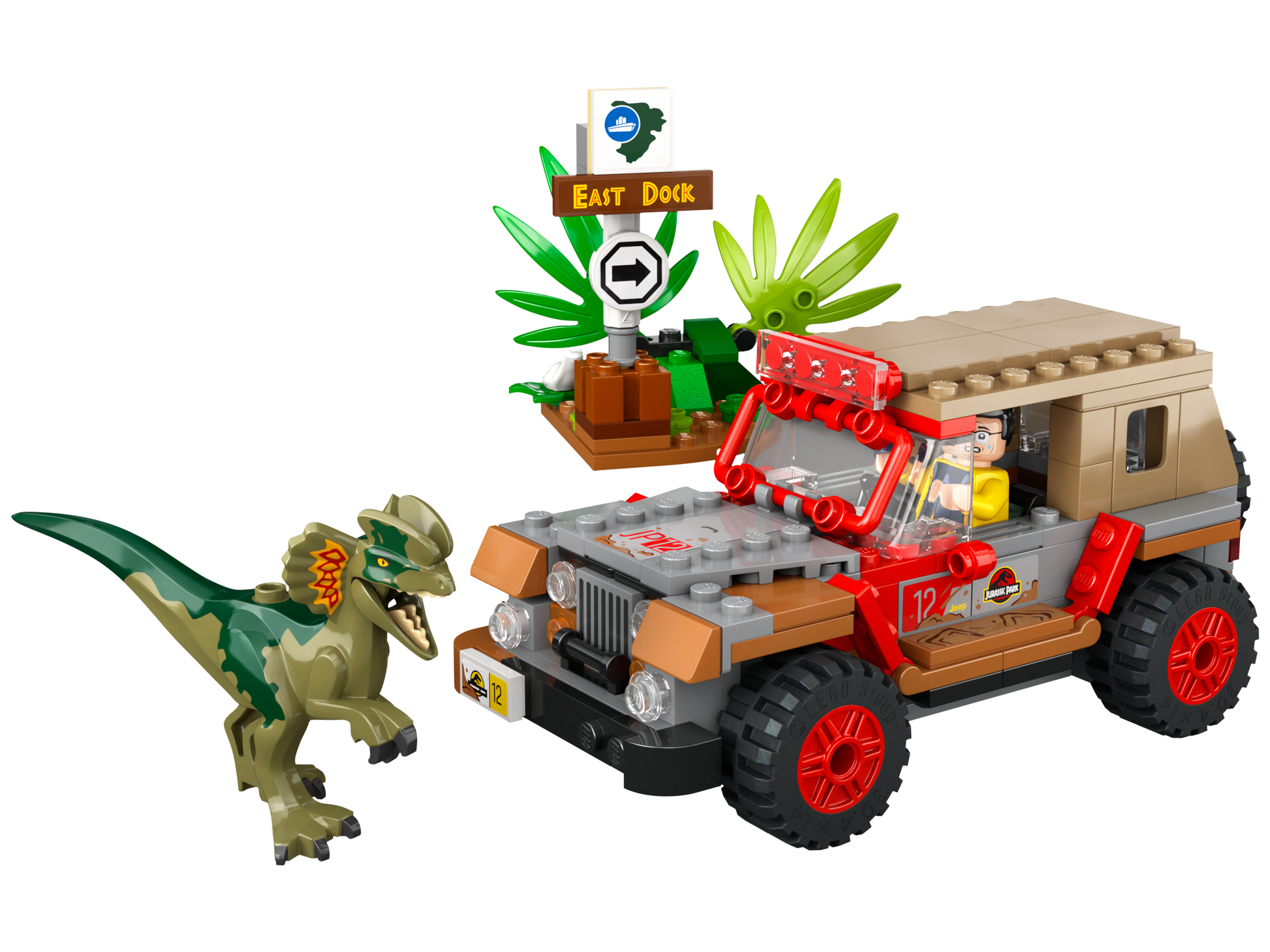LEGO Dilophosaurus Ambush​ — Set 76958