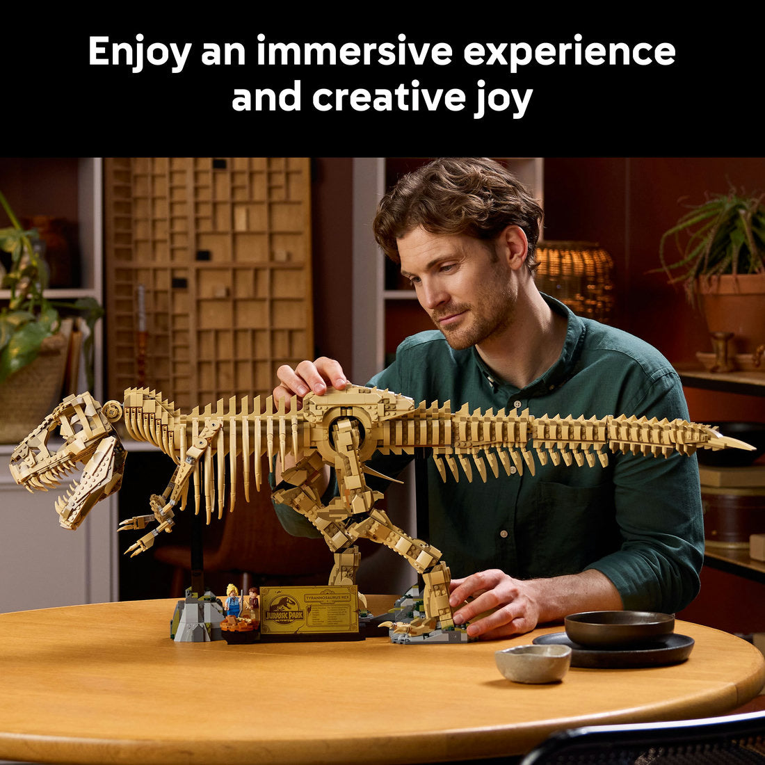 LEGO® Jurassic World Dinosaur Fossils: Tyrannosaurus rex Model Building Set 76968