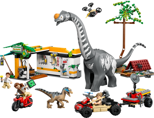 LEGO Raptor & Titanosaurus Tracking Mission — Set 76973