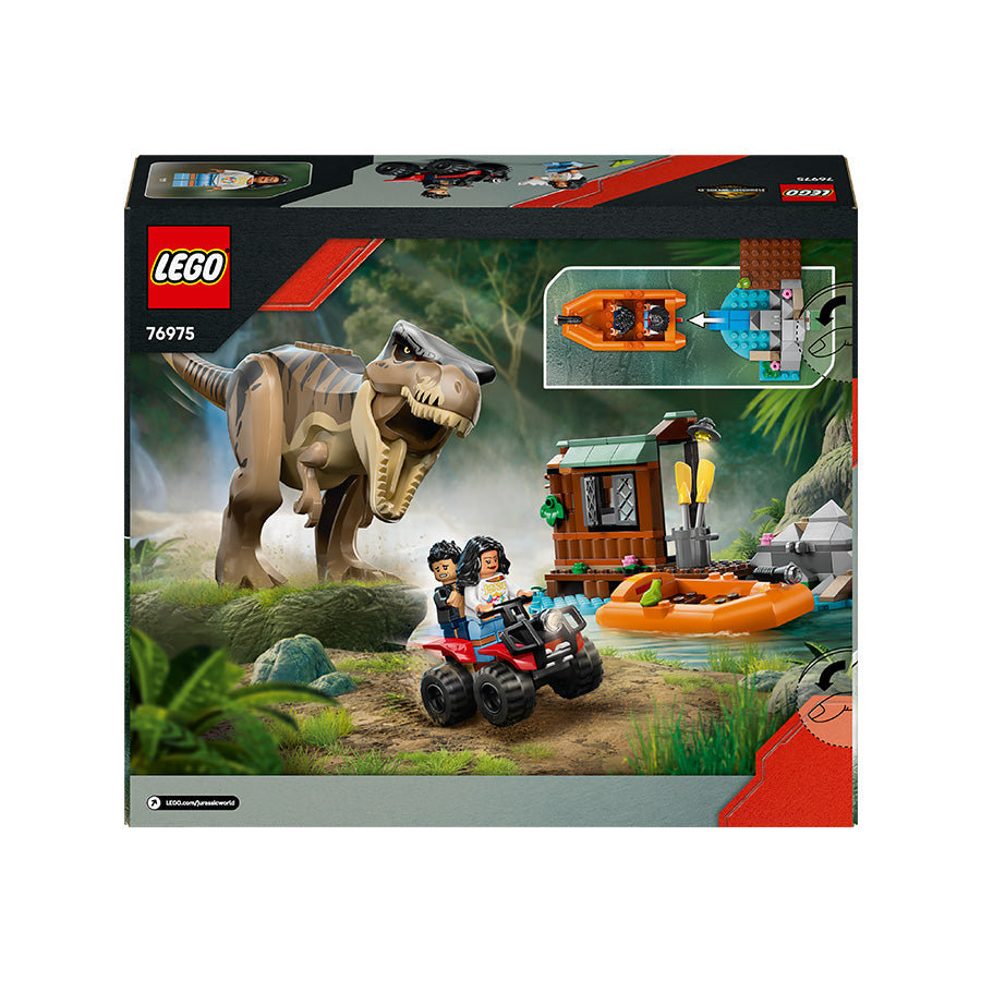 LEGO® Jurassic World T. rex River Escape Dinosaur Figure Building Set 76975