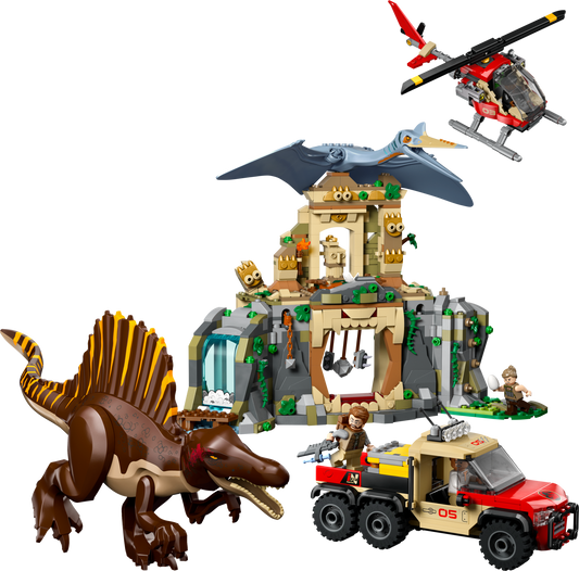 LEGO Spinosaurus & Quetzalcoatlus Air Mission — Set 76976