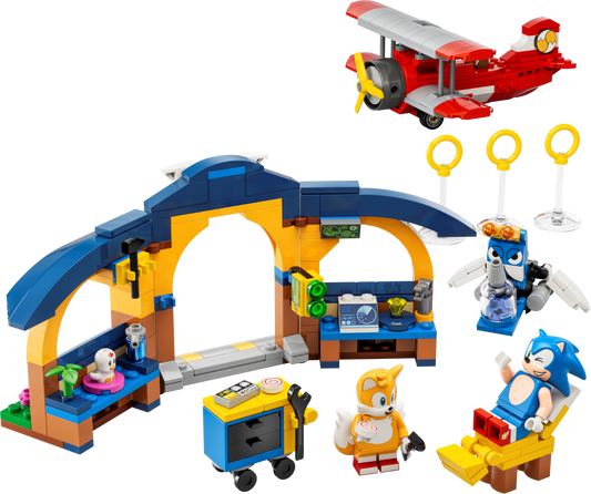 LEGO Tails' Workshop and Tornado Plane — Set 76991