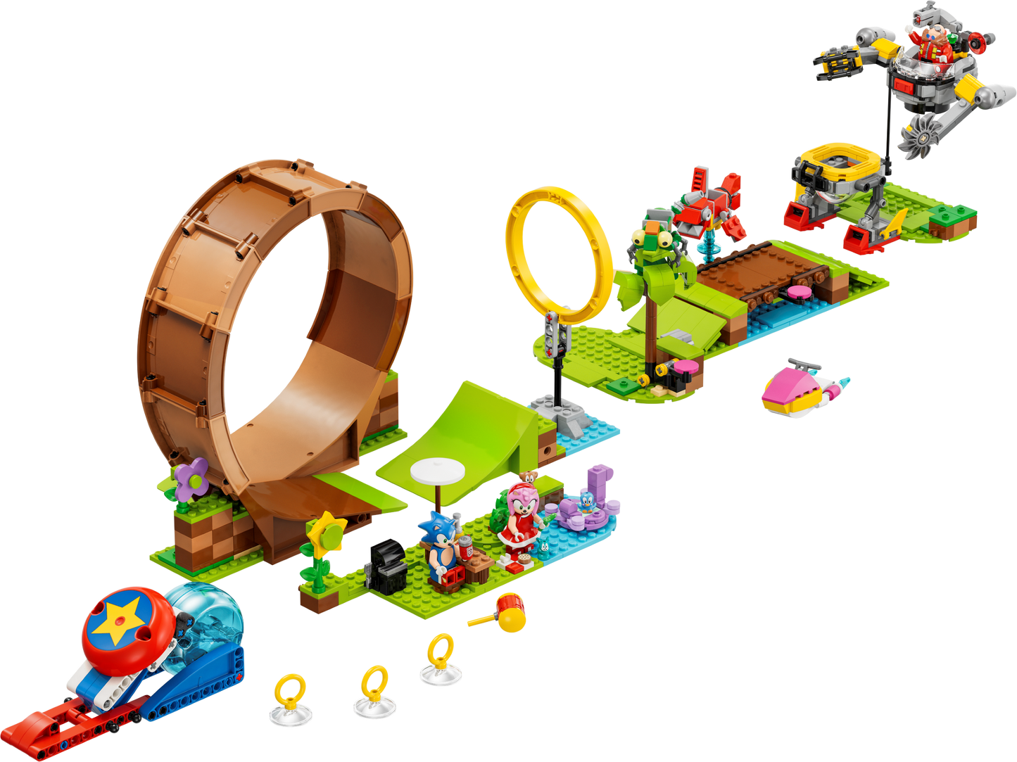 LEGO Sonic's Green Hill Zone Loop Challenge — Set 76994