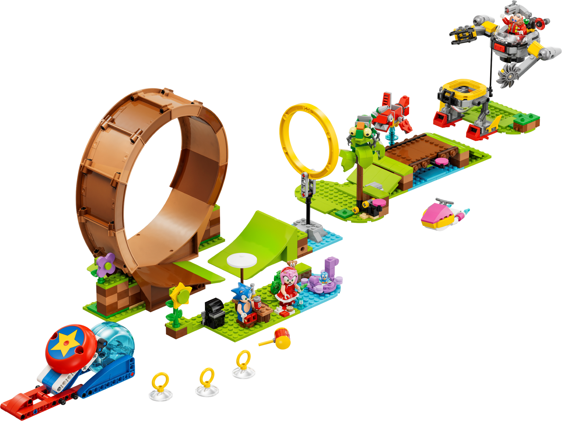 LEGO Sonic's Green Hill Zone Loop Challenge — Set 76994