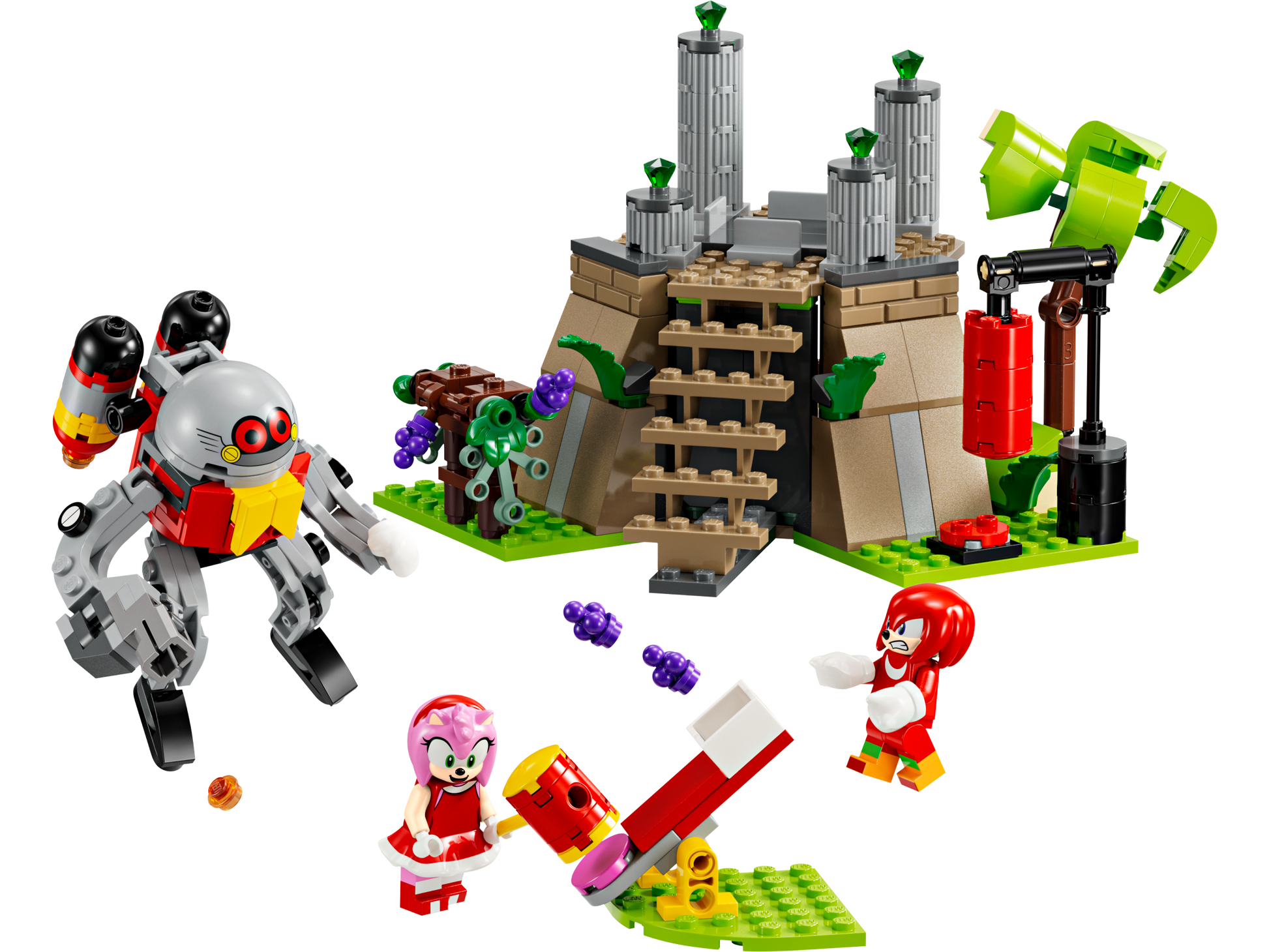 LEGO Knuckles And The Master Emerald Shrine — Set 76998