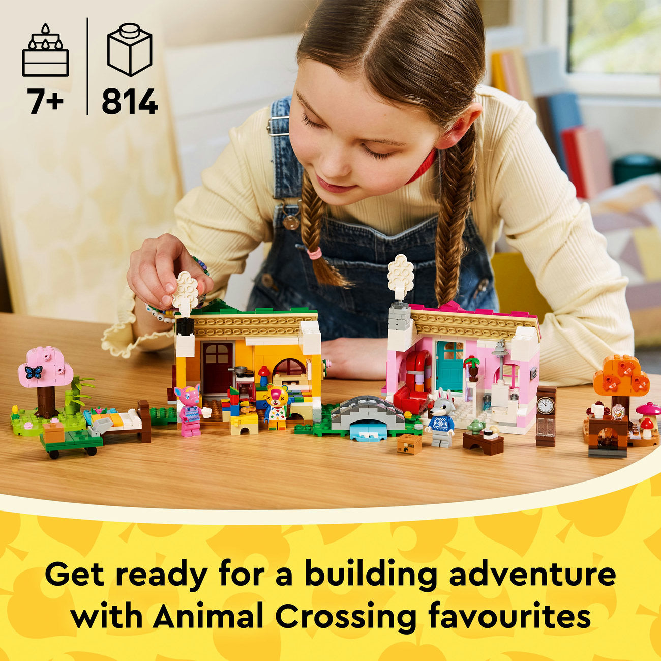 LEGO® Animal Crossing™ Creative Houses: Seasons of Fun Building Set 77057