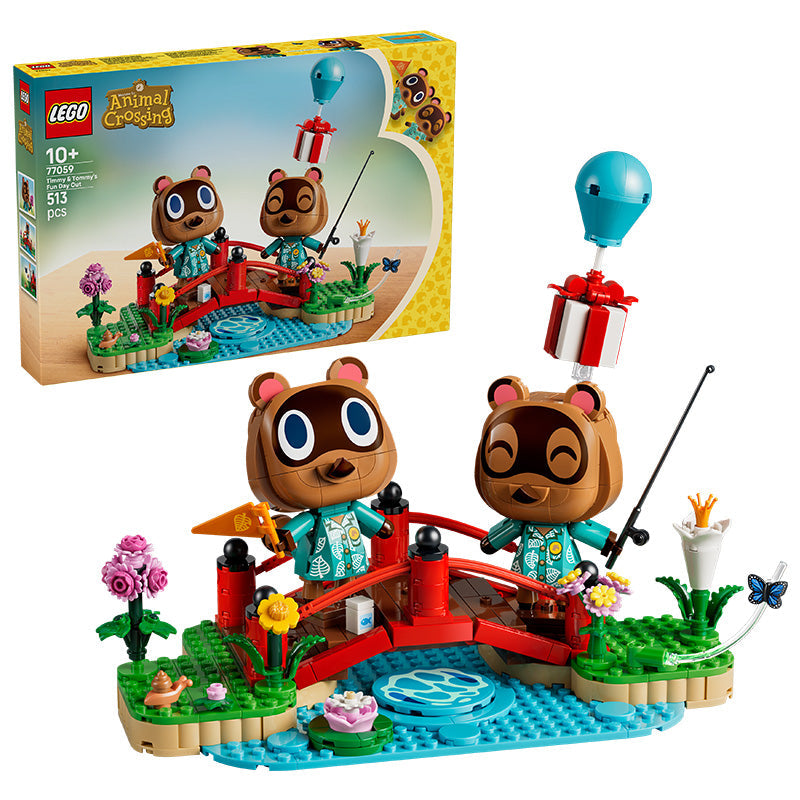 LEGO® Animal Crossing™ Timmy & Tommy’s Fun Day Out Toy 77059