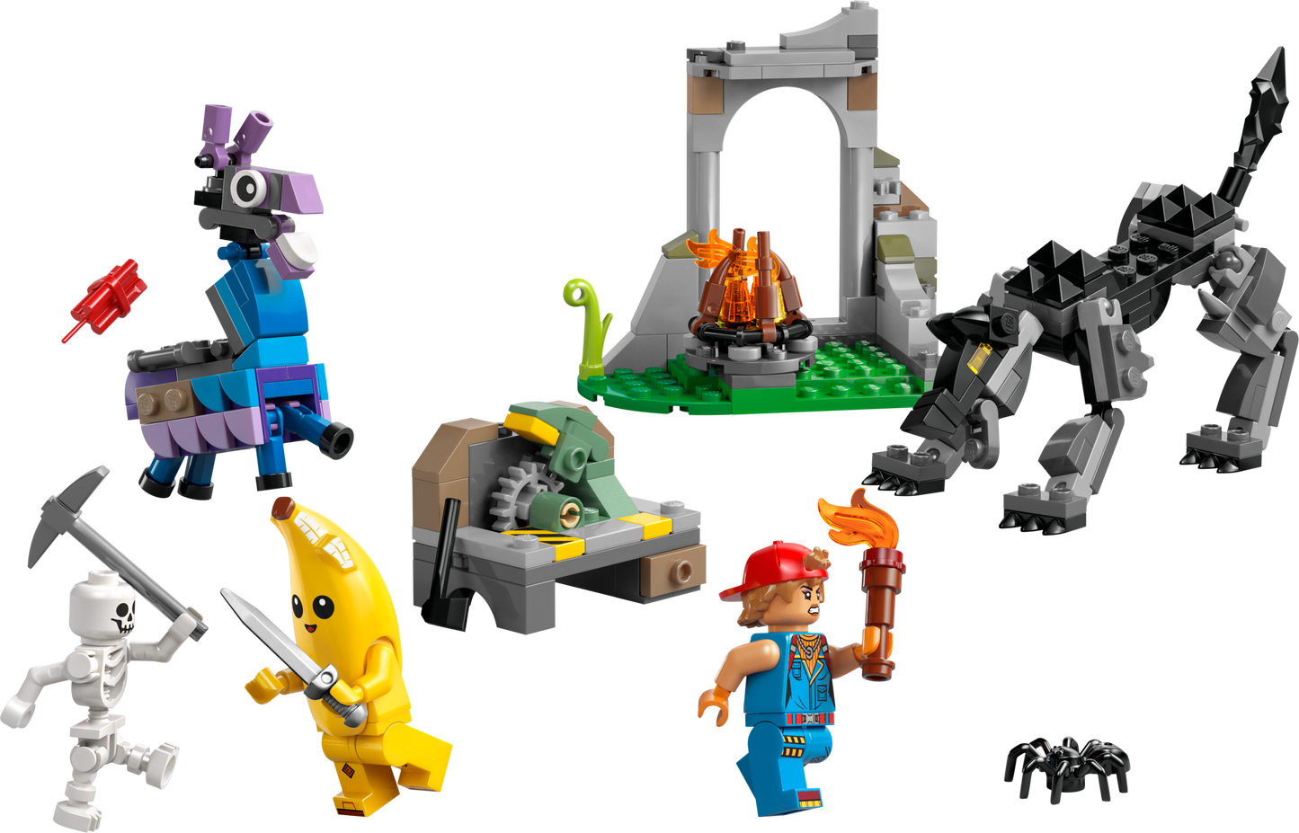 LEGO Peely & Sparkplug'S Camp — Set 77075
