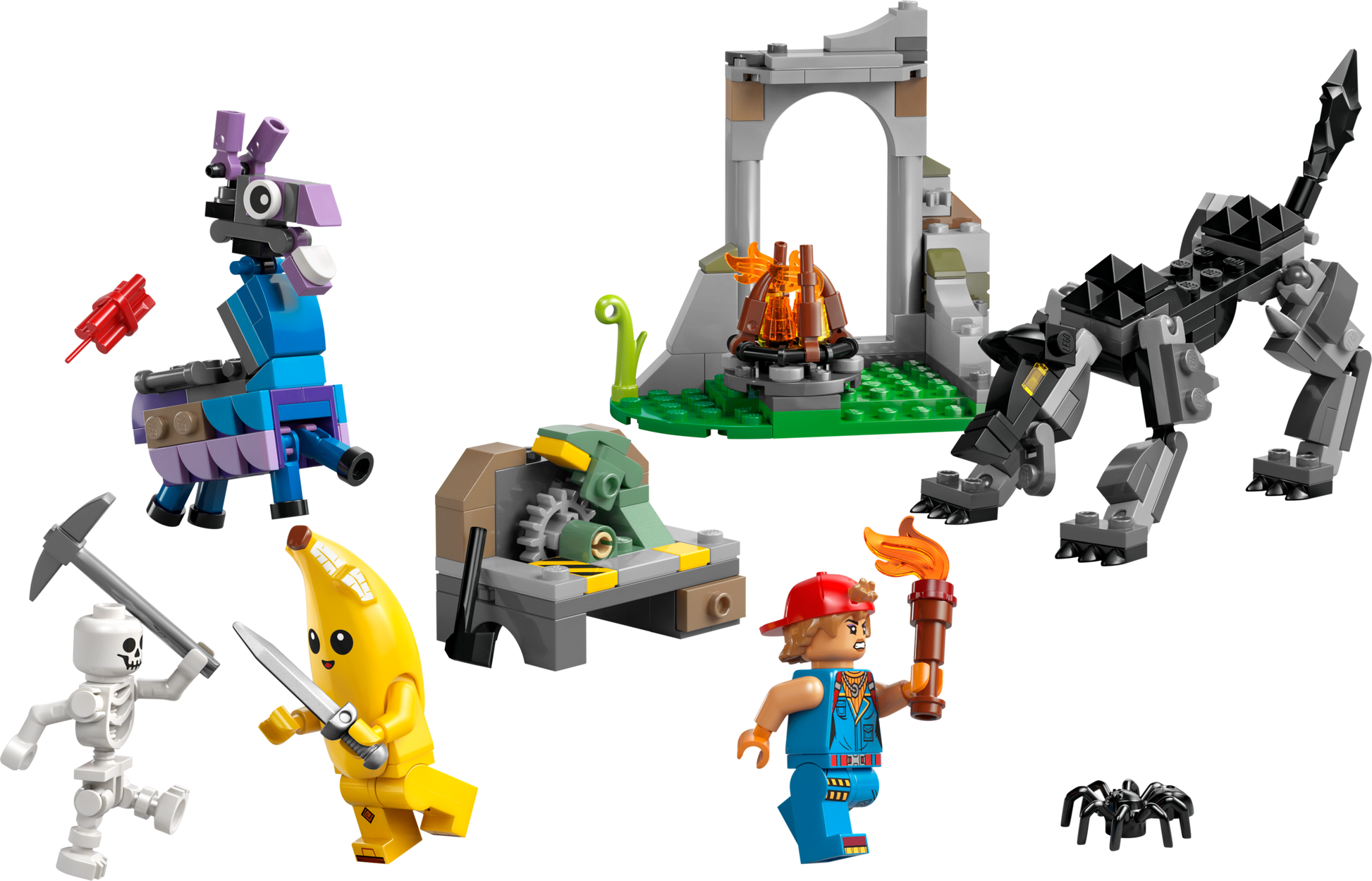 LEGO Peely & Sparkplug'S Camp — Set 77075