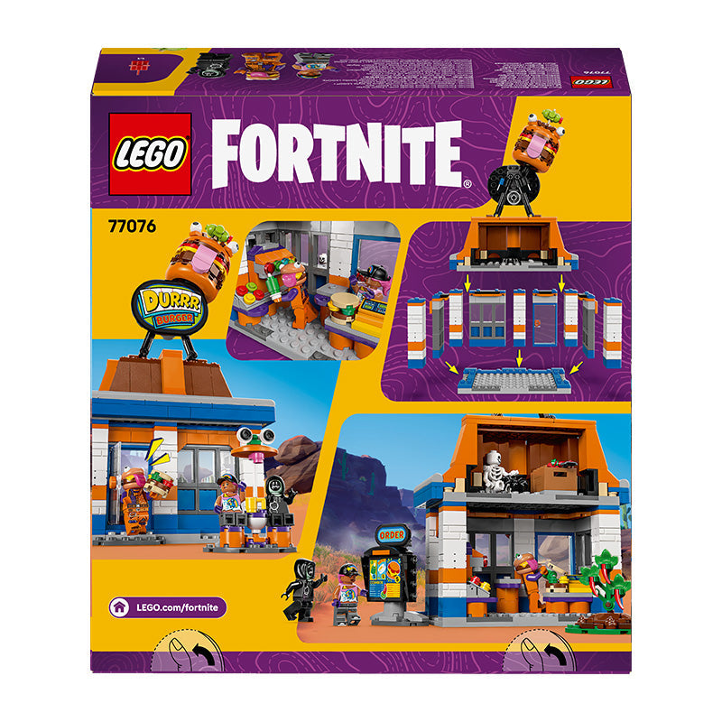LEGO® Fortnite® Durrr Burger Restaurant Video Game Toy 77076