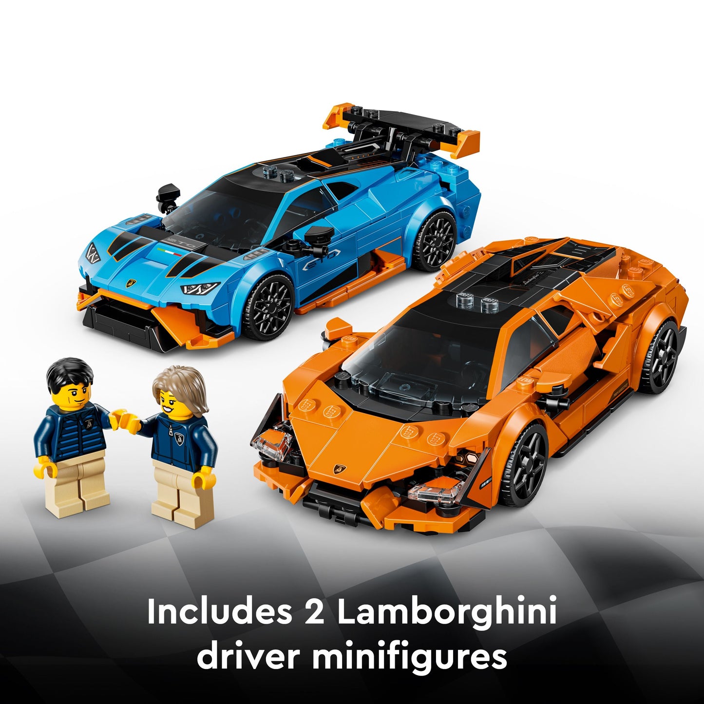 LEGO® Speed Champions Lamborghini Revuelto & Huracán STO 77238