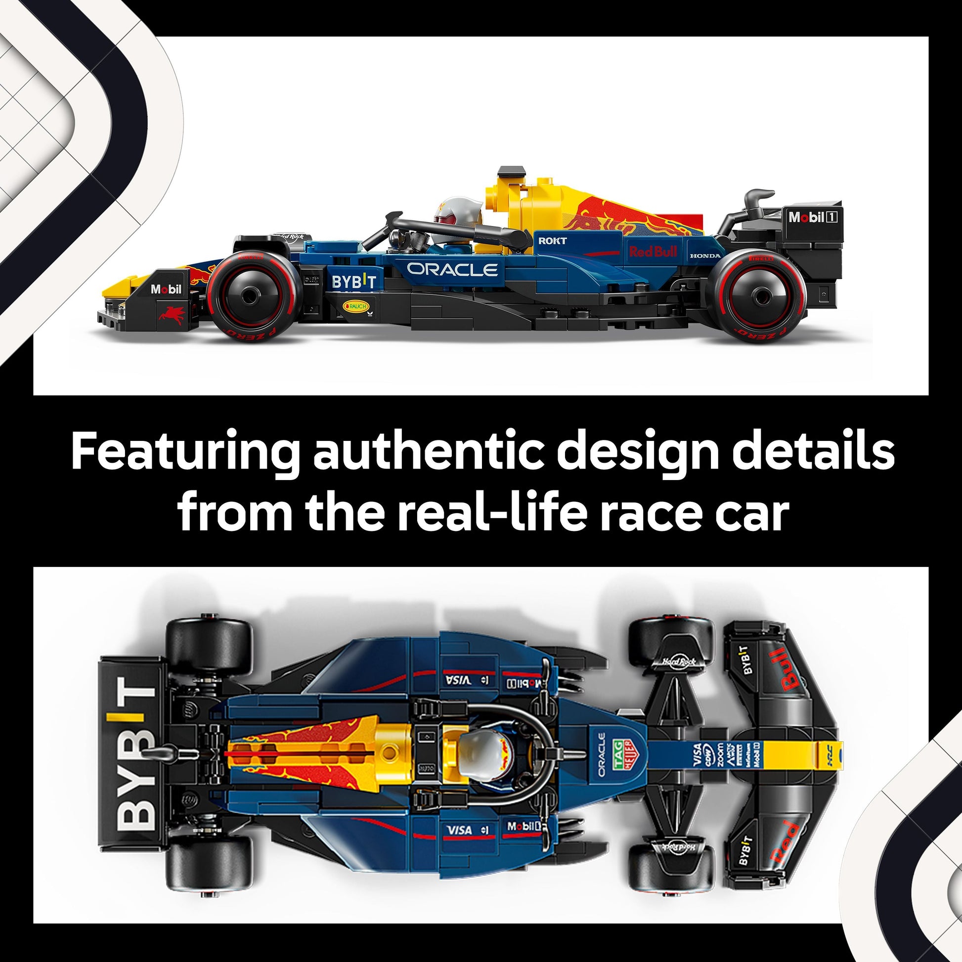 LEGO® Speed Champions Oracle Red Bull Racing RB20 F1® Race Car Vehicle Set 77243