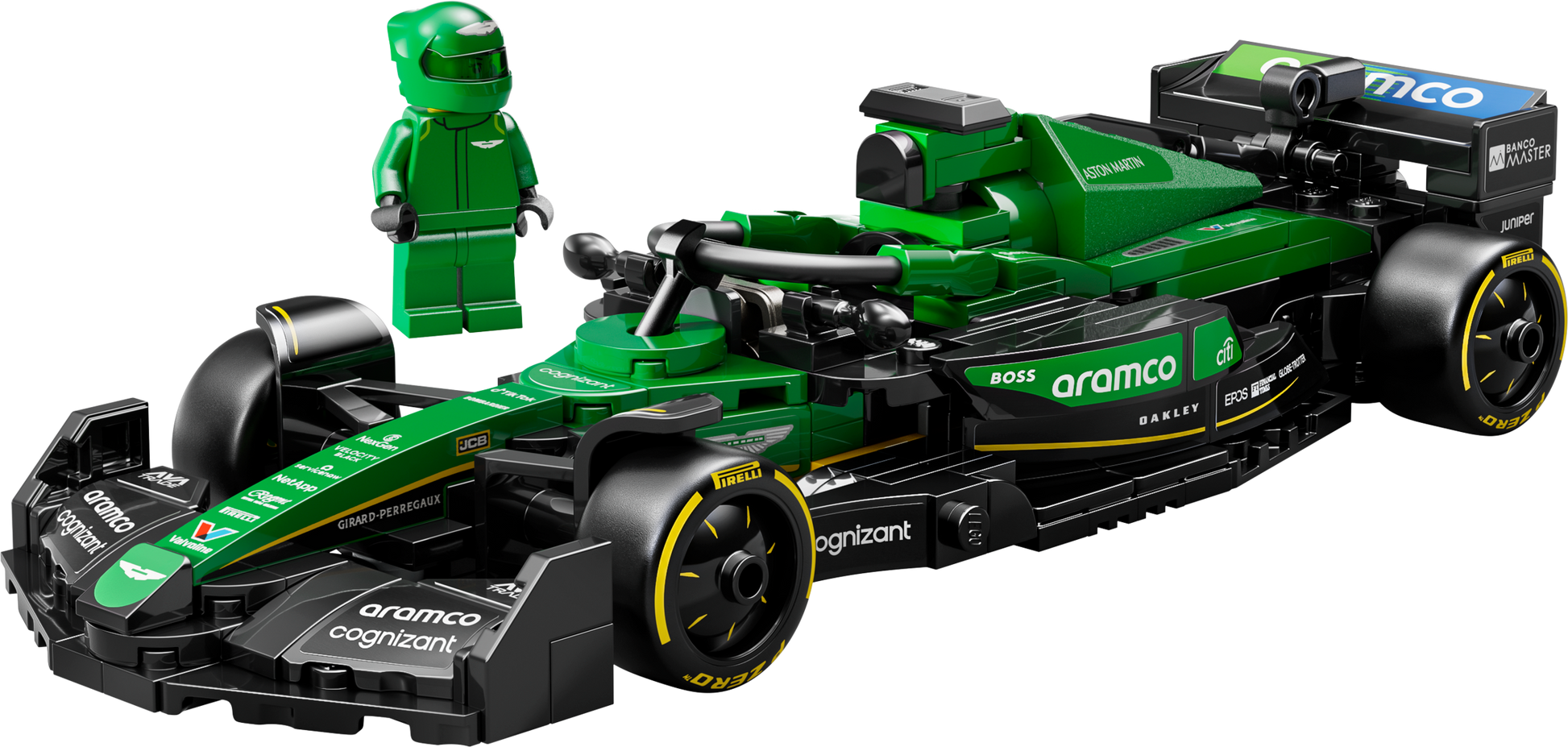 LEGO Aston Martin Aramco F1 AMR24 Race Car — Set 77245