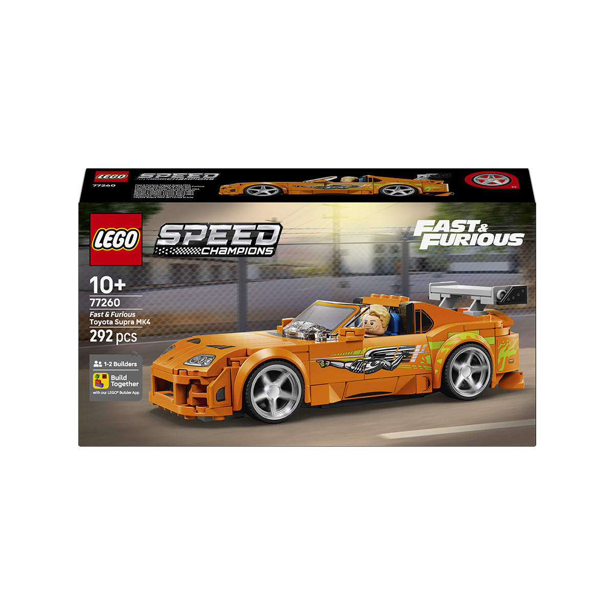 LEGO® Speed Champions The Fast and The Furious Toyota Supra MK4 77260