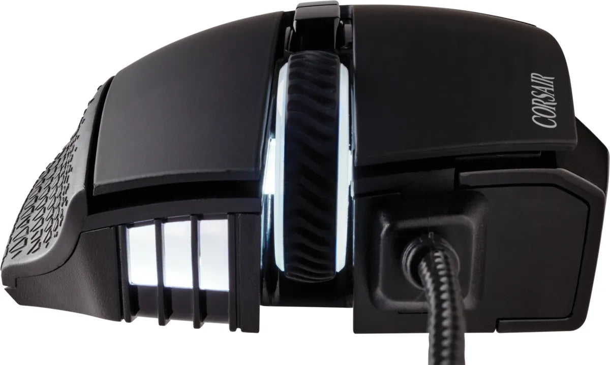 Corsair SCIMITAR ELITE RGB Optical MOBA/MMO Gaming Mouse; 18;000 DP; Black