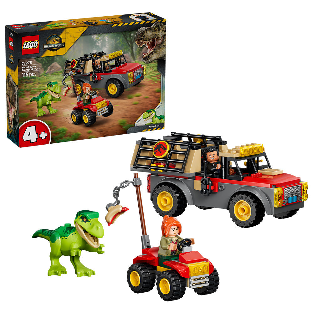 LEGO® Jurassic World Young T. rex Transport Truck Toy 77978