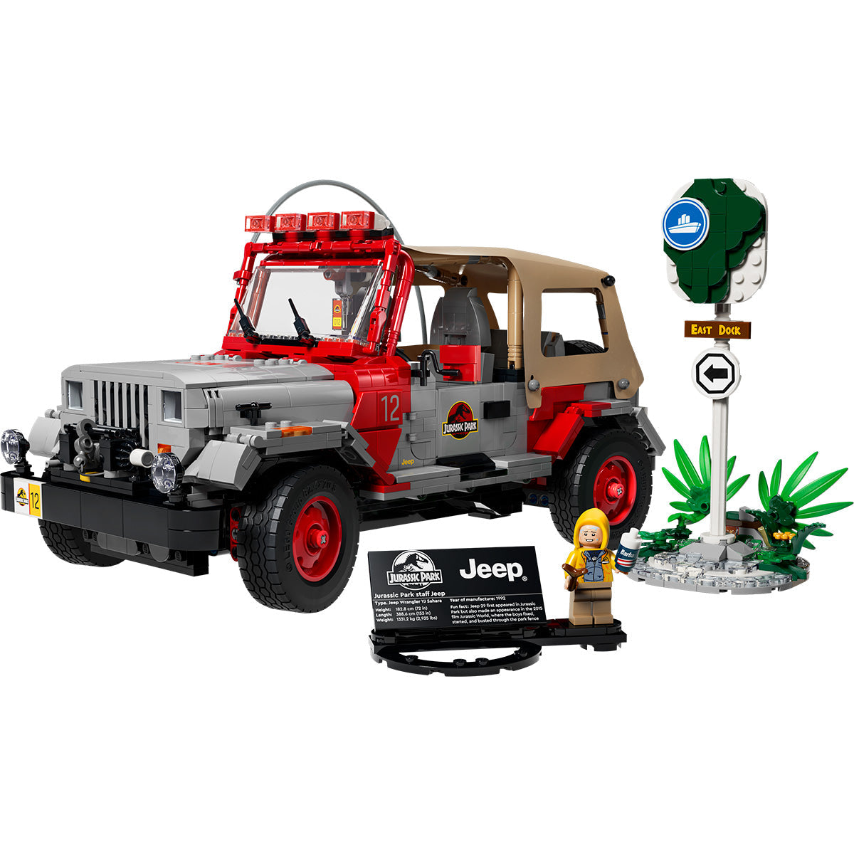 LEGO® Jurassic World: Jurassic Park Jeep® Wrangler Set 77984