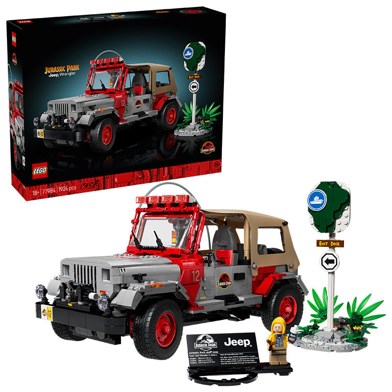 LEGO® Jurassic World: Jurassic Park Jeep® Wrangler Set 77984