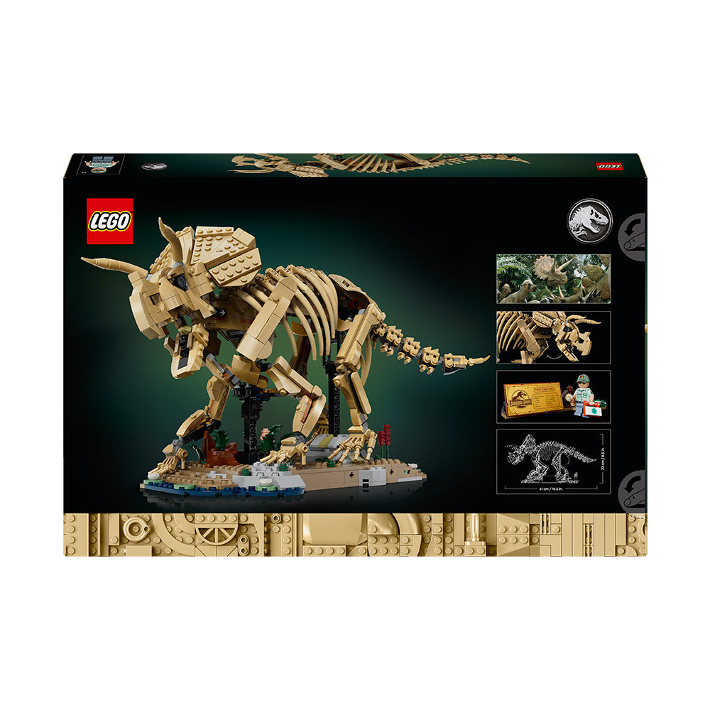 LEGO® Jurassic World Dinosaur Fossils: Triceratops Model Building Kit 77985