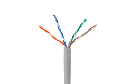 CAT5 Cable - 100M Grey CCA Solid UTP