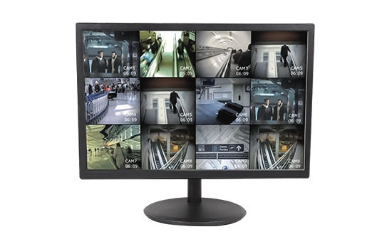 19" CCTV Monitor 1080p - HDMI, VGA, AV,Speakers With 3 Amp 12 VDC CCTV Power Supply Vesa Mount