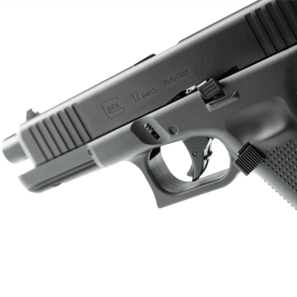 Umarex T4E Glock 17 Gen5 .43 Cal CO₂ Training Pistol – Licensed Glock Replica | Model 211.00.00