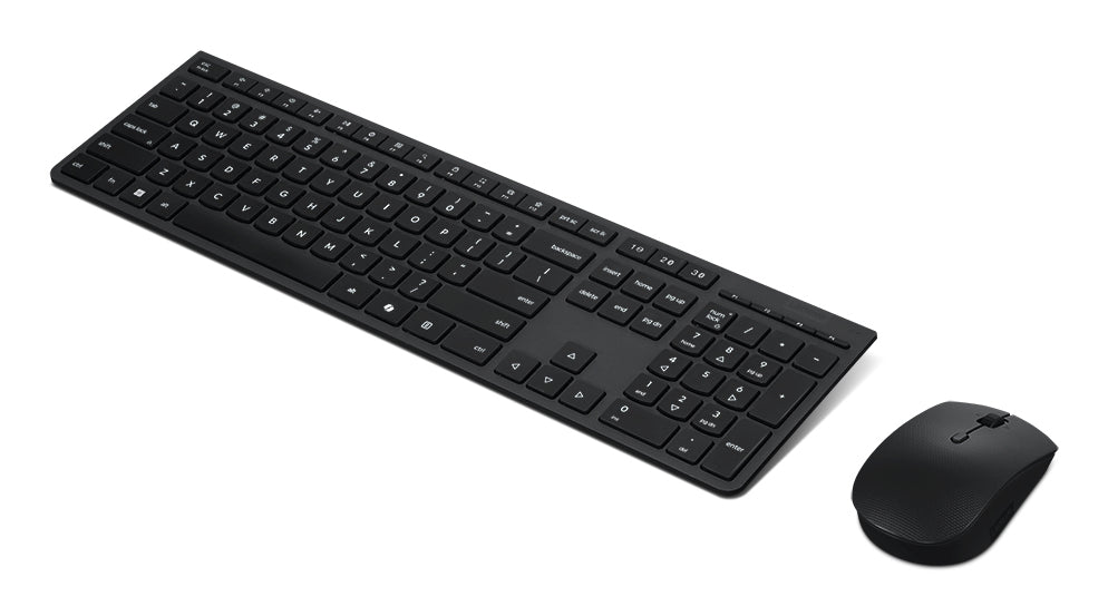 LENOVO Wireless Professional Rechargeable Combo|US English|AES Encryption|2.4Ghz Unified Dongle & Dual Blutooth|3yr Carry In