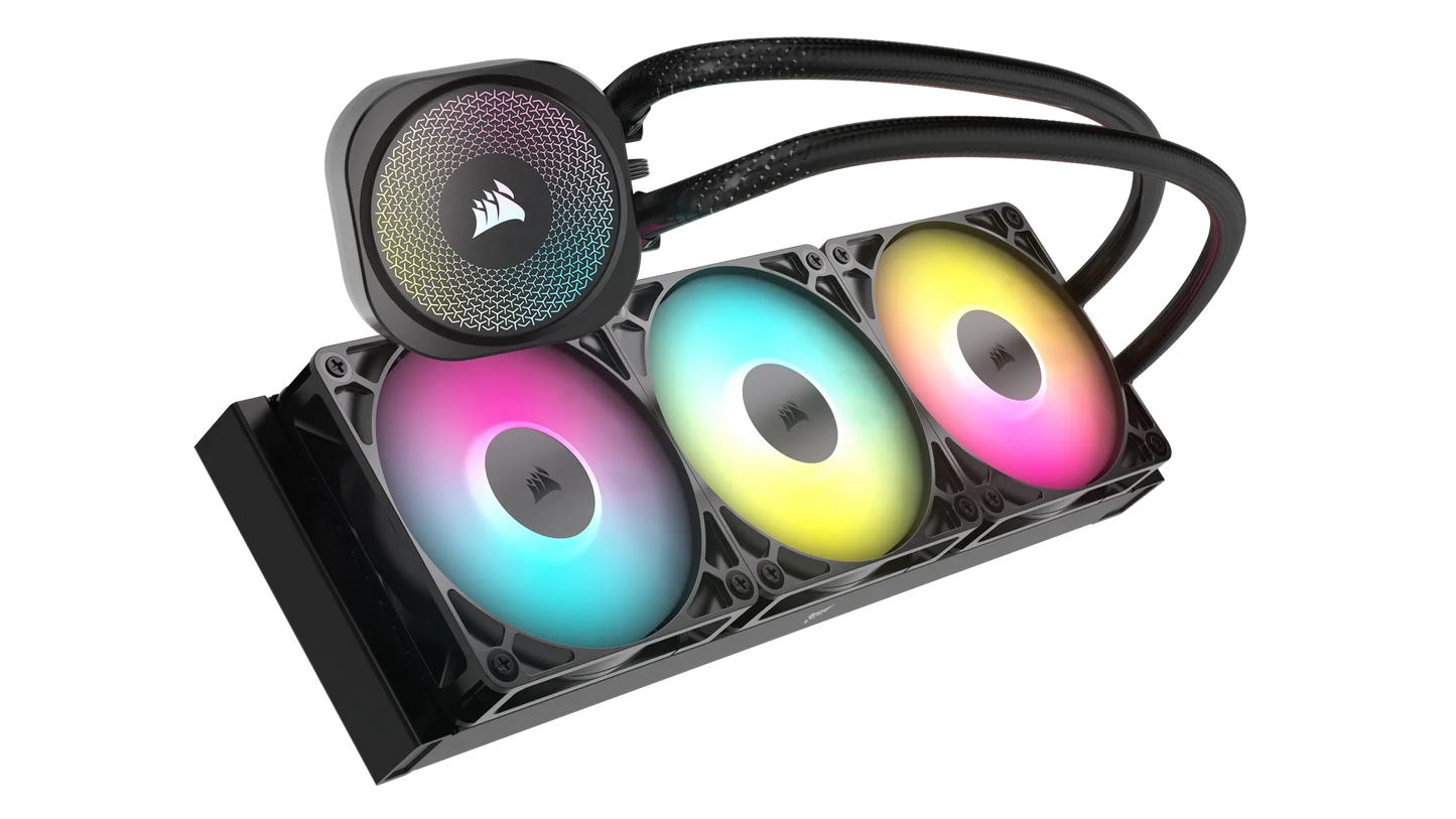 Corsair NAUTILUS 360 ARGB; 360mm Radiator; Liquid CPU Cooler; Intel® LGA 1851/1700; AMD® AM5/AM4