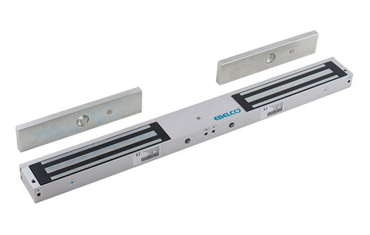 Electro Magnetic Double Swing Door Lock & LED - 12VDC or 24VDC, 272kg holding force