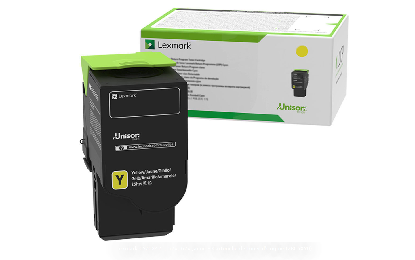 Lexmark Yellow CRTG Extra Return - Toner - Lexmark - Consumables - Guards On Duty Shop & Security Guards