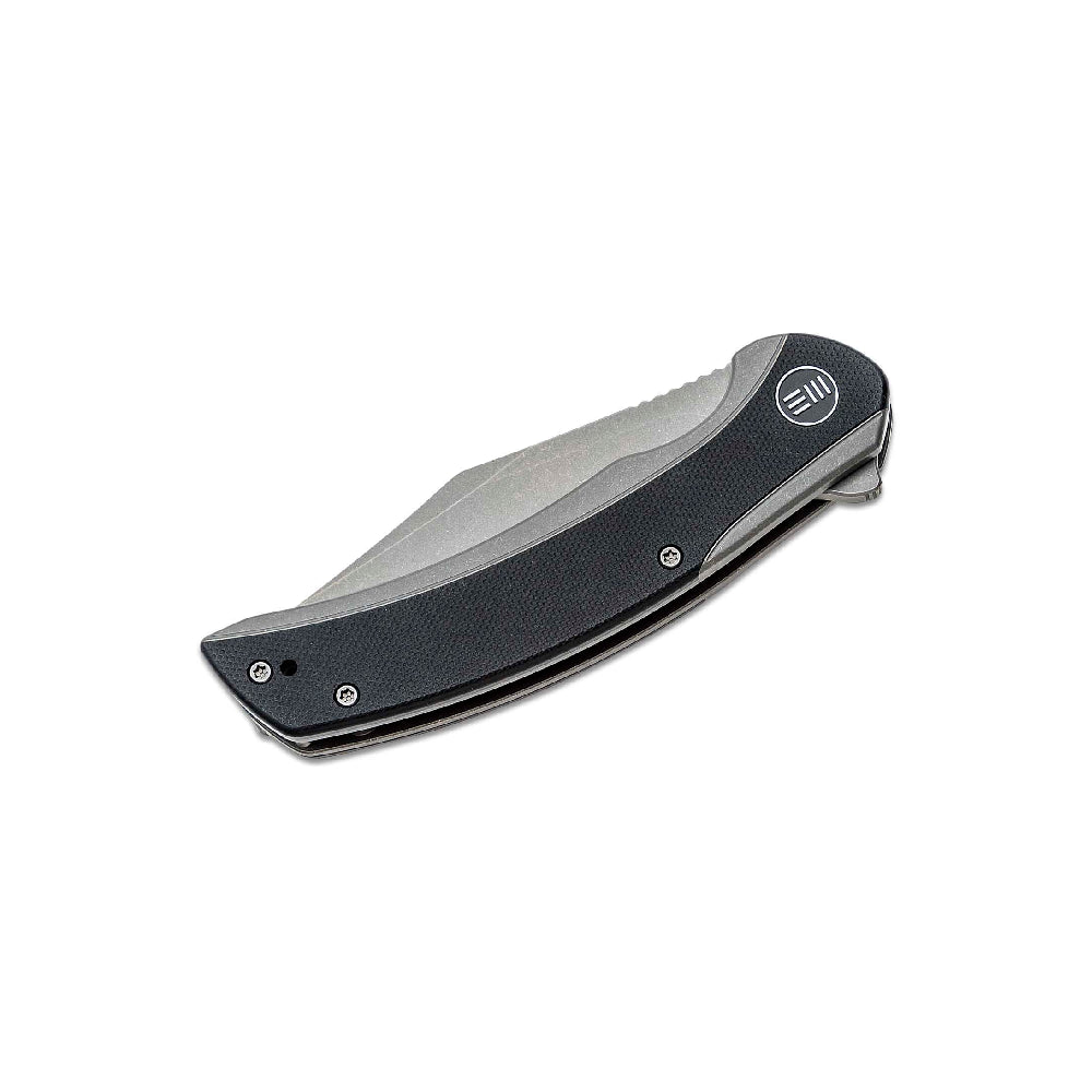 We Knife Snick Titanium Handle Gray/Black – WE19022F-1