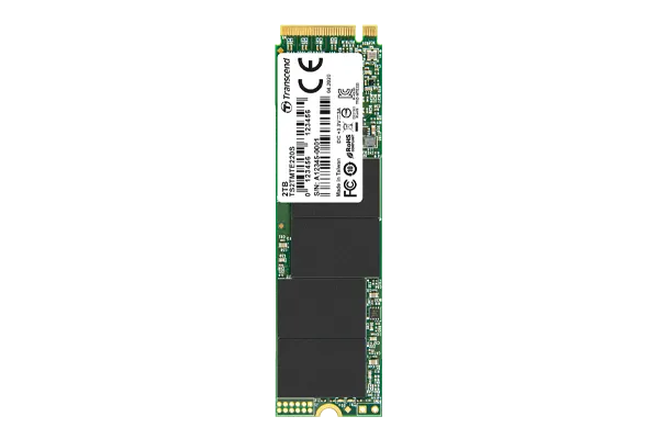 TRANSCEND 2TB MTE220S PCI-E GEN 3x4 NVMe M.2 2280 SSD 3D TLC with DRAM cache - 3500 MB/s Read 2900 MB/s Write - 4400 TBW
