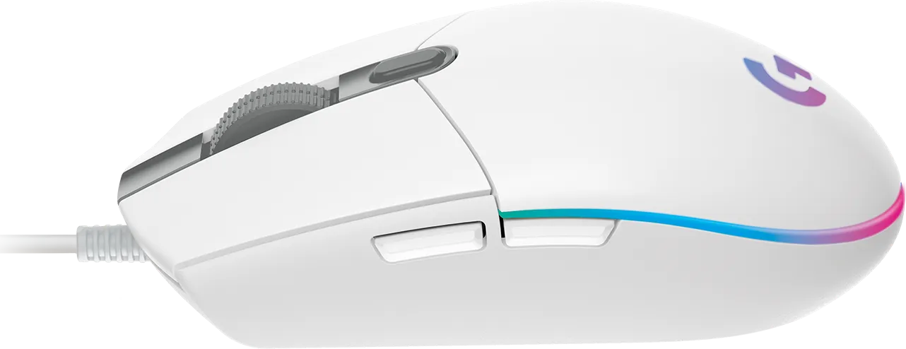 Logitech(R) G102 Lightsync Gaming Mouse - White - Guards On Duty Shop & Security Guards