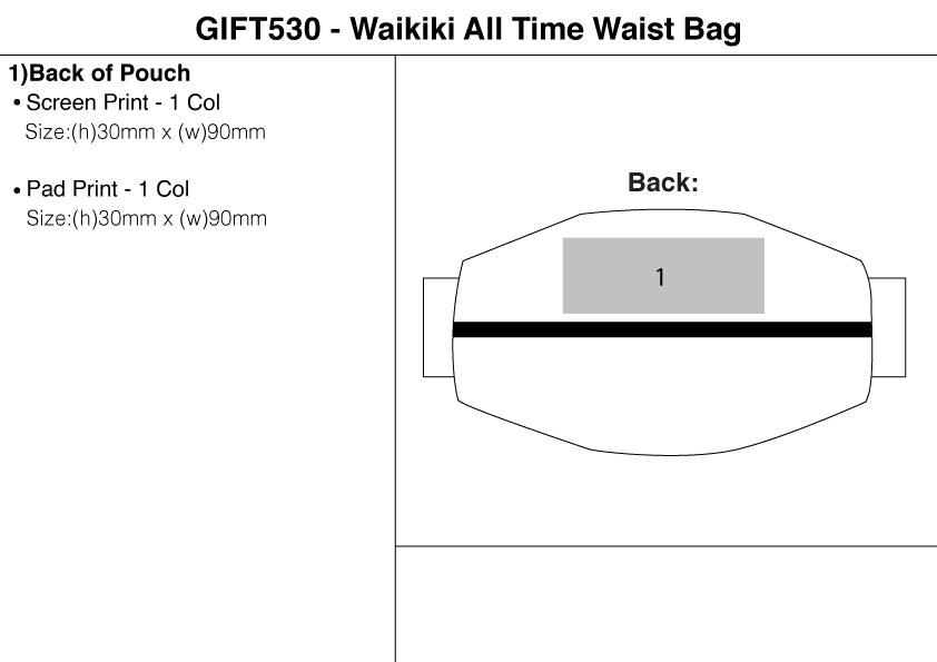 Waikiki All Time Waist Bag