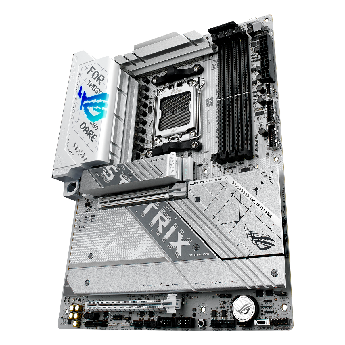 ASUS Motherboard/ATX/AM5/4xDIMM/Max256GB/DDR5/2xUSB4/1xHDMI/1xDP/1xPCIe5x16/1xPCIe4x16/4xM.2/2xSATA/RAID/WIFI7