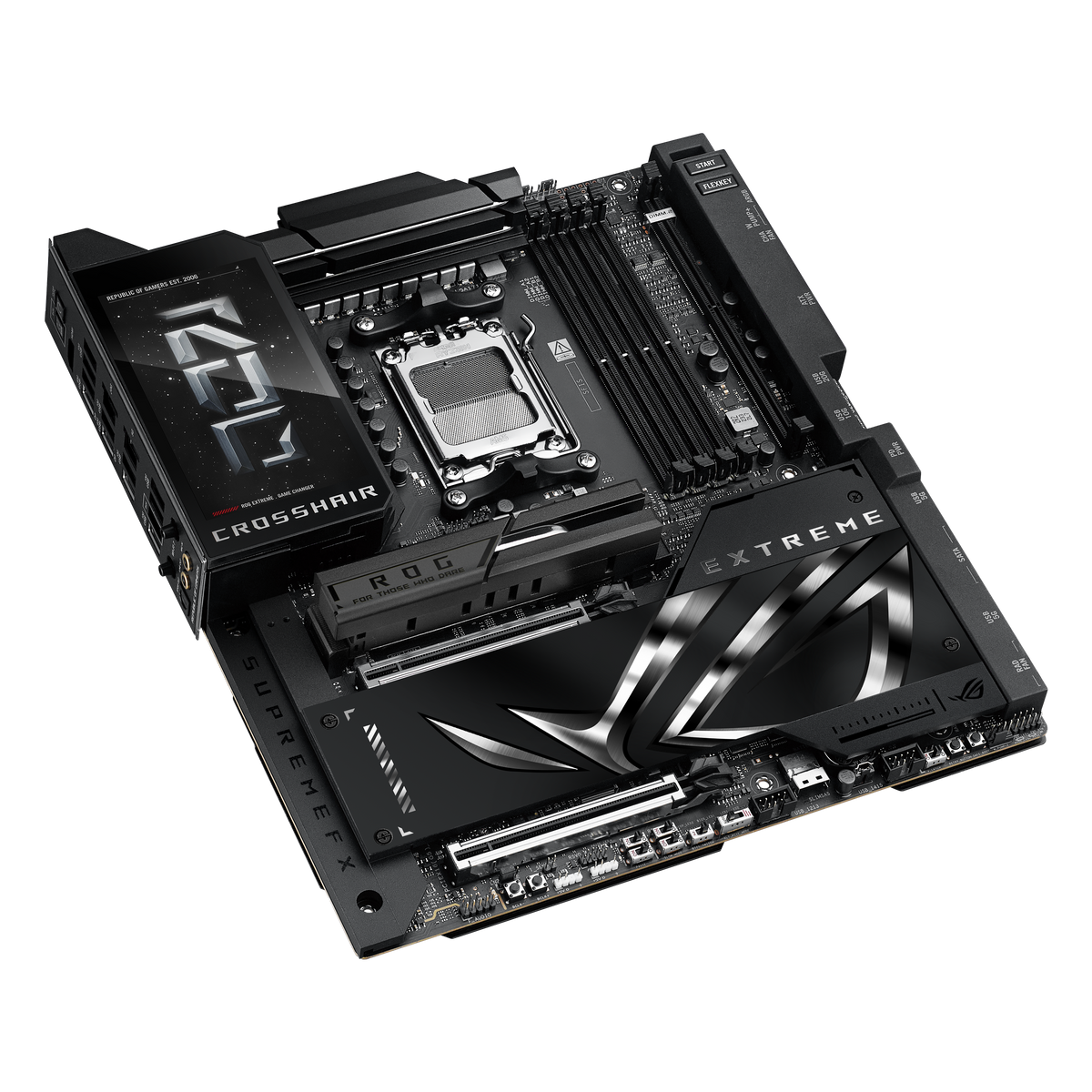 ASUS Motherboard/ATX/AM5/4xDIMM/Max.256GB/DDR5/2xTYPE-C/ 1xHDMI/2xPCIe5x16/1xPCIe4x4/1xPCIe3x1/ 5xM.2/4xSATA/WIFI 7/RAID.