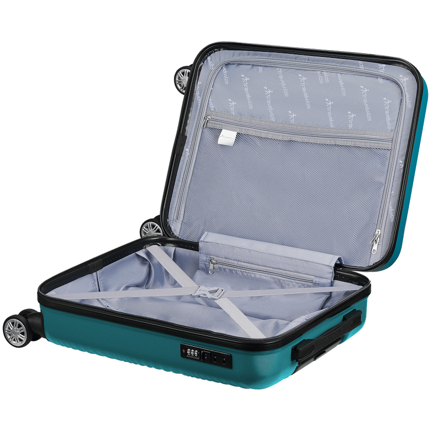 Travelwize Maui ABS 4-Wheel Spinner 55cm Luggage - Ocean