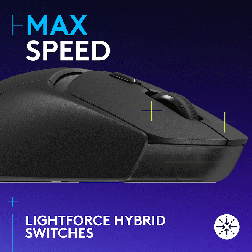 Logitech(R) G309 Lightspeed Wireless Mouse - Black - Guards On Duty Shop & Security Guards