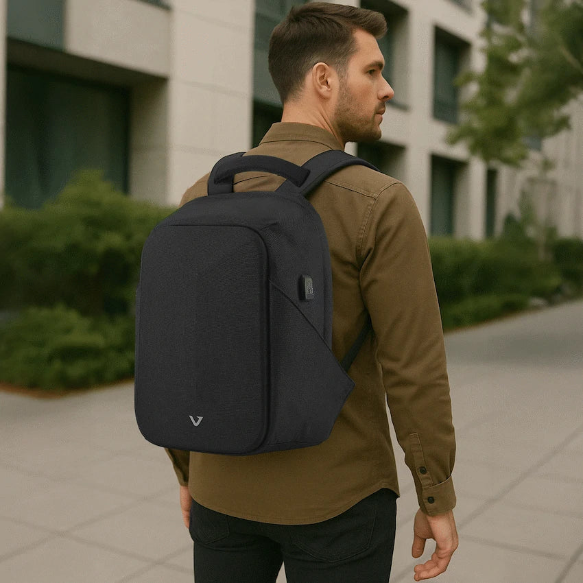 Volkano Trident 15.6" Laptop Backpack - Black