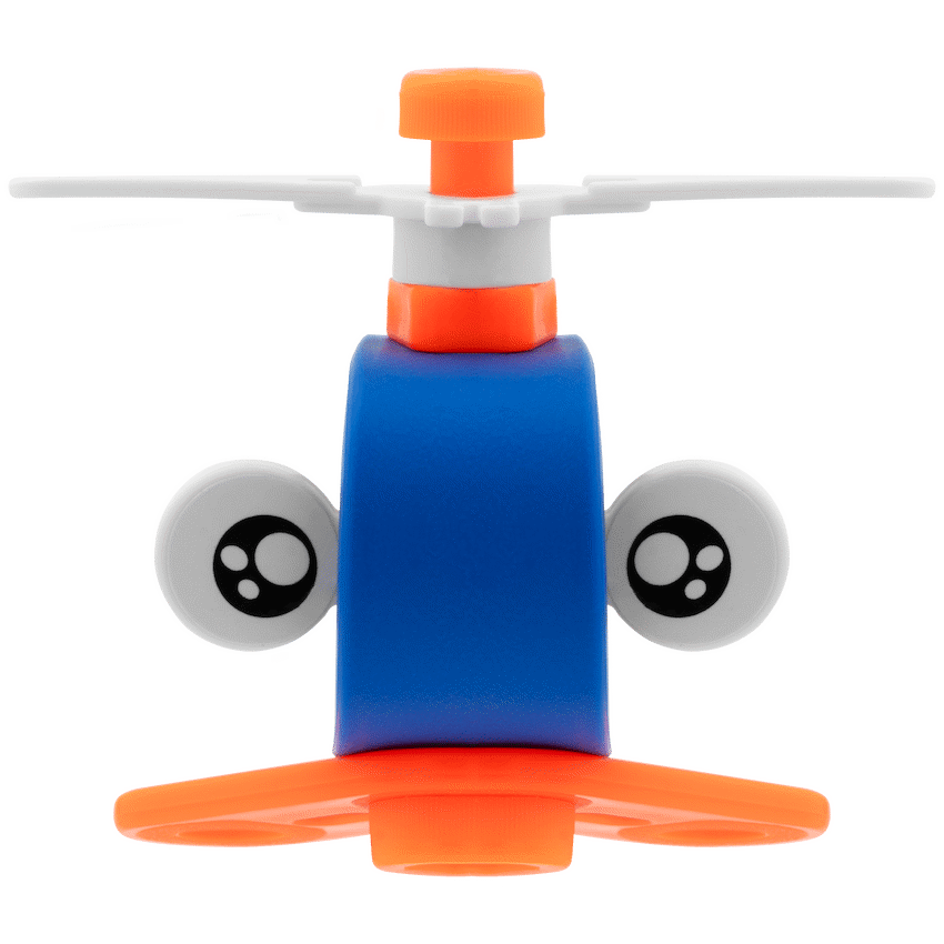 Edu-matic Flexi Build Mini Kit - Helicopter - 14 pcs - Guards On Duty Shop & Security Guards