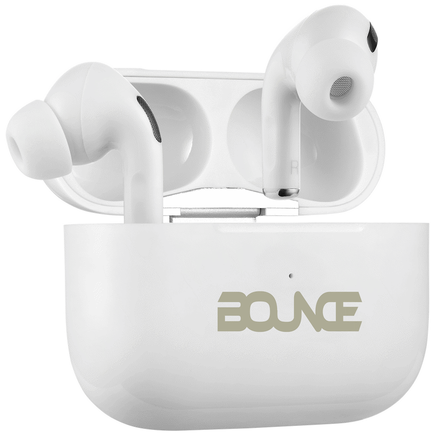 Bounce Clef X True Wireless Earphones + Silicone Accessories - White - Guards On Duty Shop & Security Guards