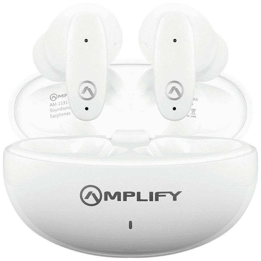 Amplify SoundSync Series True Wireless Earphones - White - Guards On Duty Shop & Security Guards