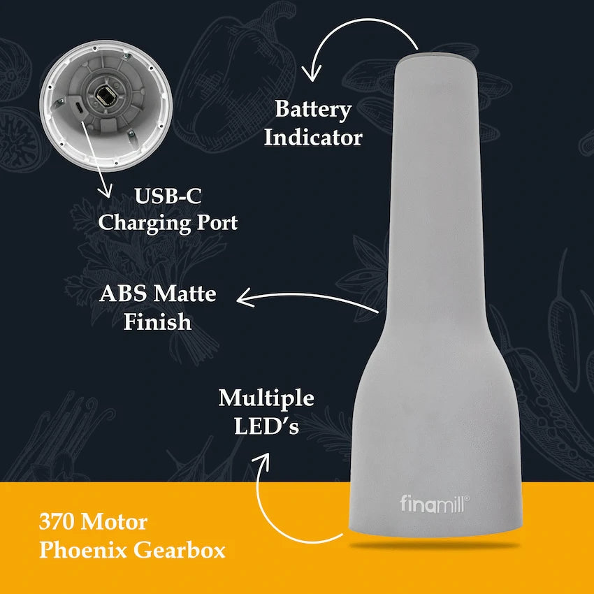 Finamill Rechargeable Grinder - Stone
