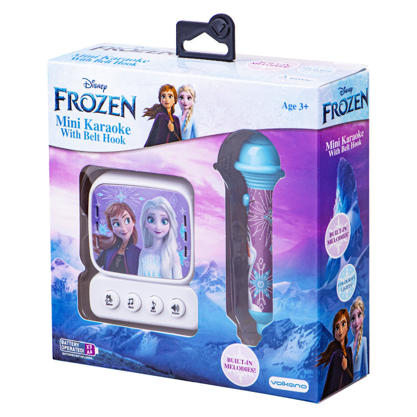 Disney Frozen Mini Karaoke Machine with Belt Hook - Guards On Duty Shop & Security Guards