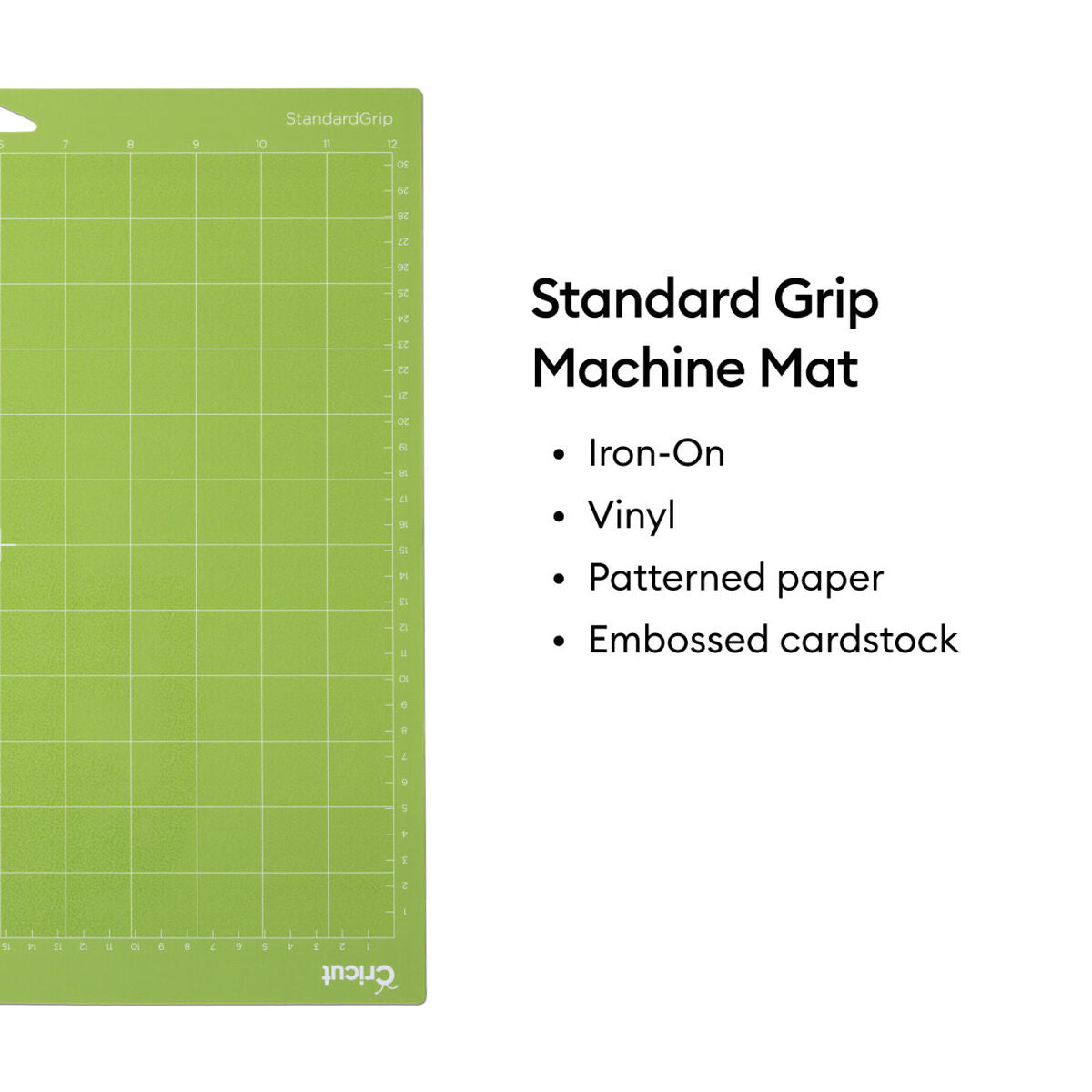 2012130 - Cricut Standard Grip Machine Mat - 30.5cmx30.5cm (6 pack)